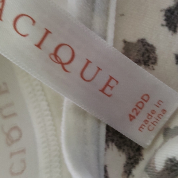 Cacique Animal print cotton bra. - Picture 3 of 3